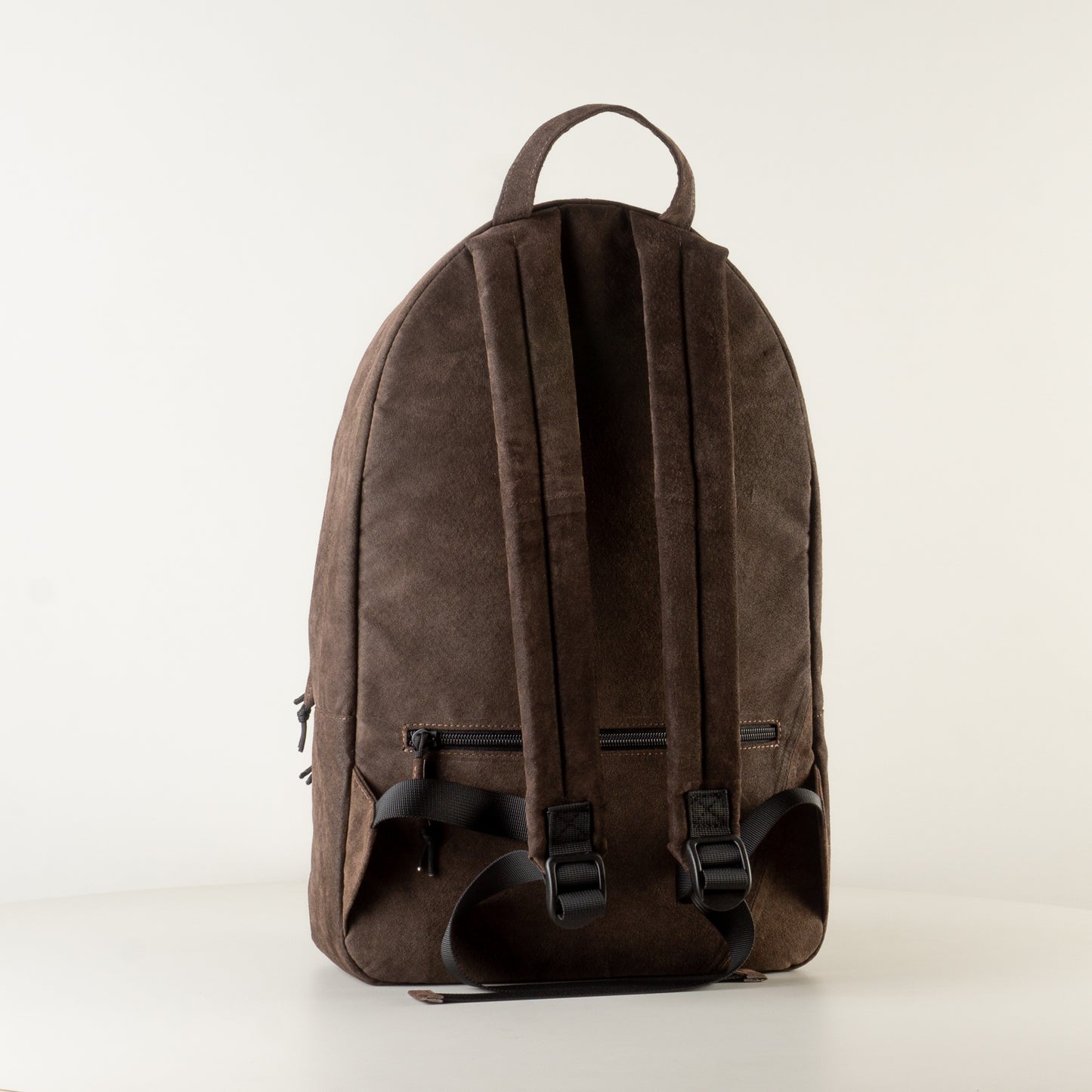 Leather brown backpack handbag "January" - 15 inch laptop leather bag