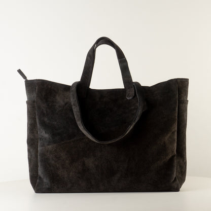 Universal Black Leather Bag ROMA