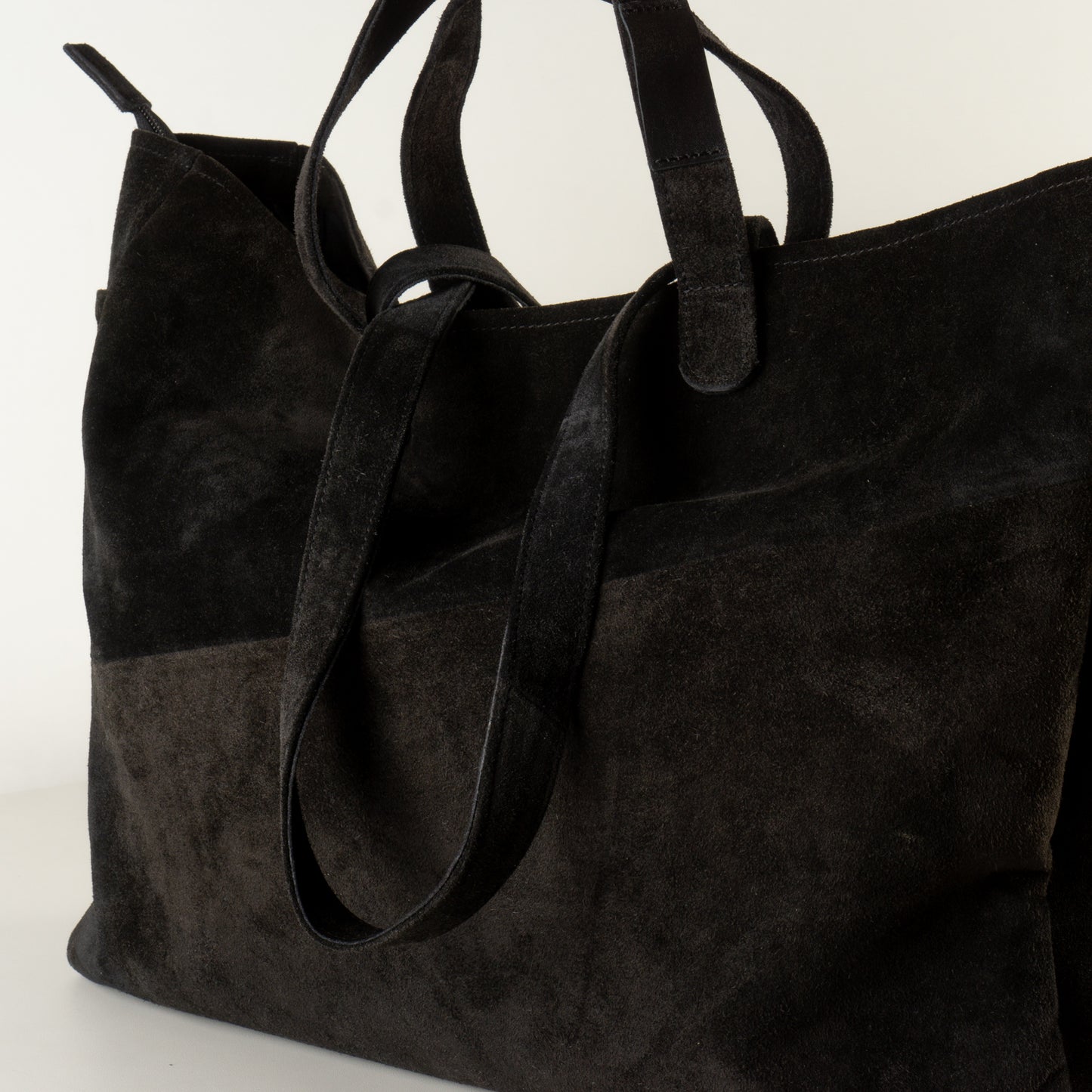 Universal Black Leather Bag ROMA