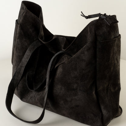 Universal Black Leather Bag ROMA