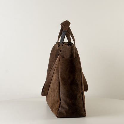 Universal brown Leather Bag ROMA