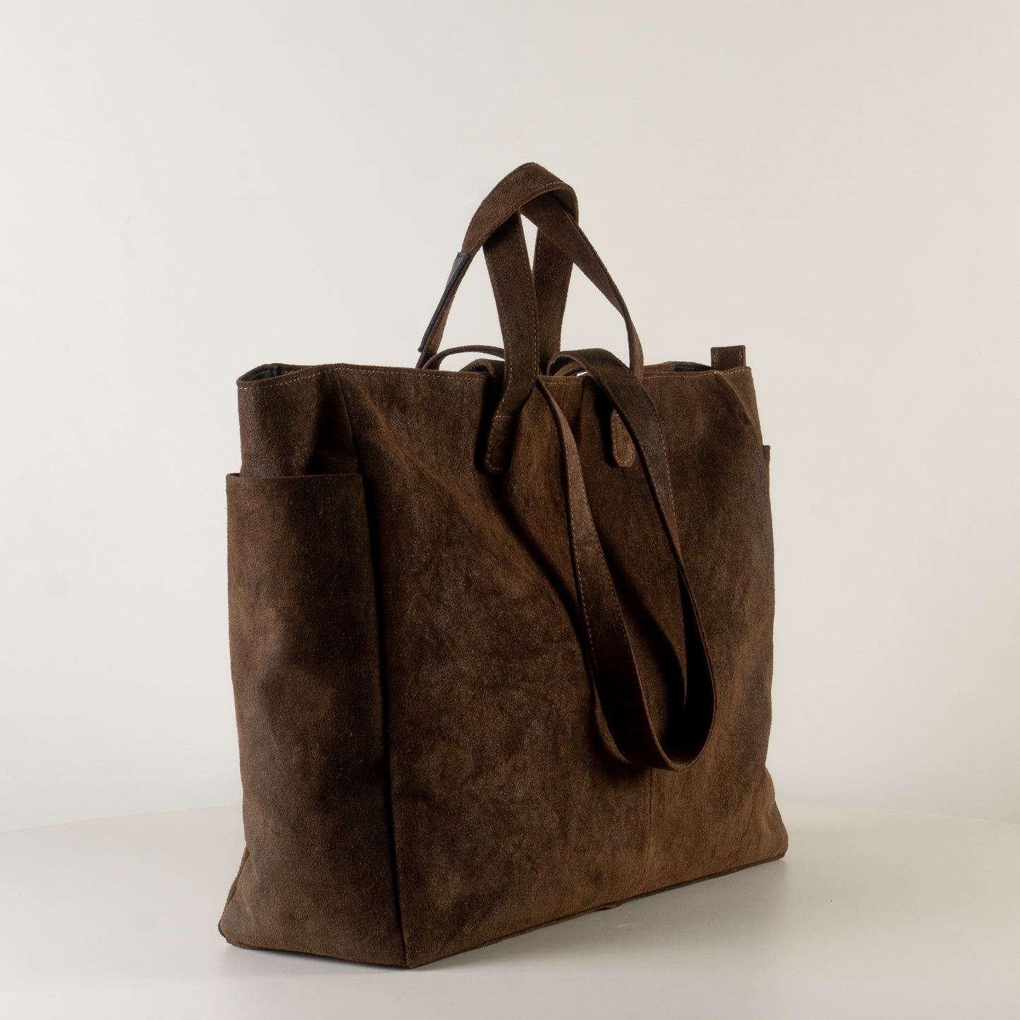 Universal brown Leather Bag ROMA