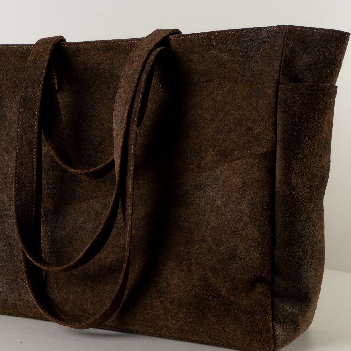 Universal brown Leather Bag ROMA