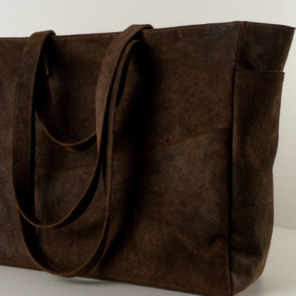 Universal brown Leather Bag ROMA